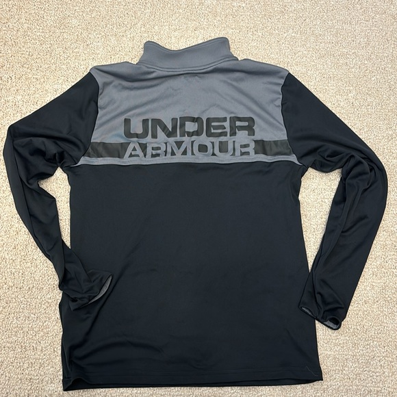 Under Armour Boys UA Tech 1/4 zip size large - Picture 2 of 4